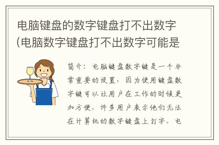 电脑键盘的数字键盘打不出数字(电脑数字键盘打不出数字可能是什么原因)