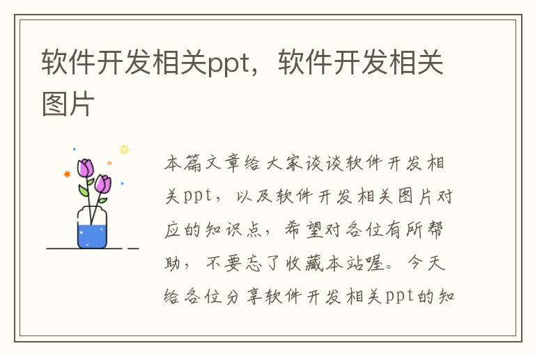 软件开发相关ppt，软件开发相关图片